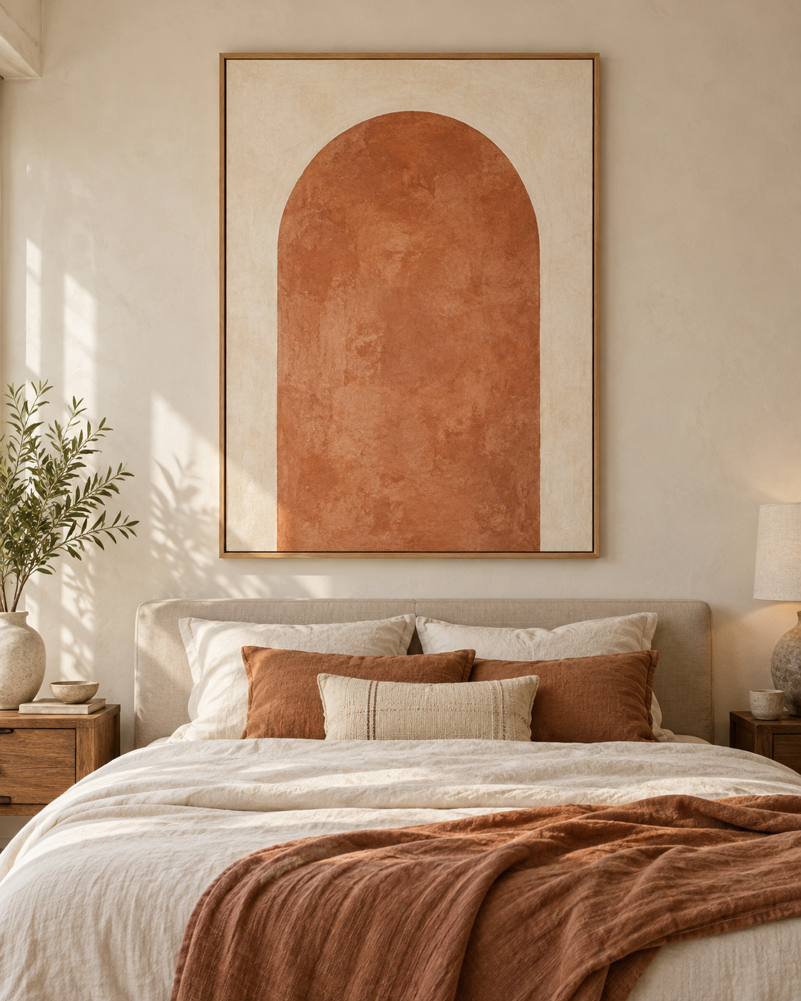 Tableau Arche accroché dans un intérieur