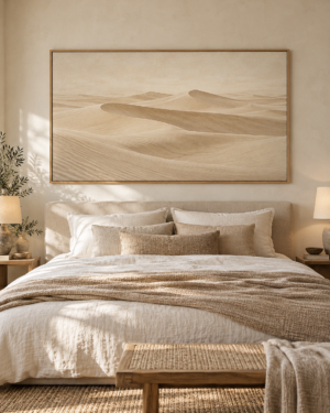 Tableau Grain de sable accroché dans un intérieur